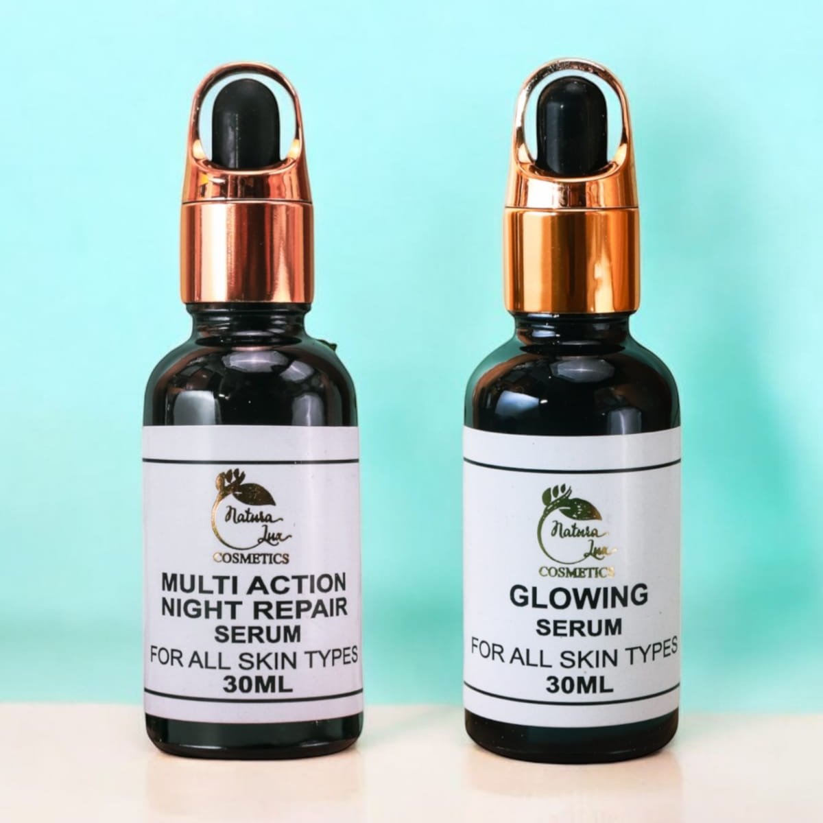 Multi-Action Night Repair & Glowing Serum Duo